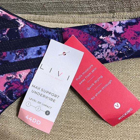 Livi Active Multicolor Print Bra - Picture 6 of 7